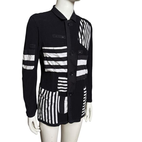 Y-3 Yohji Yamamoto Vintage Men Reversible Jacket Size Large 100% Cotton - Picture 2 of 16